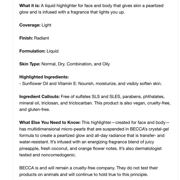 BECCA Ignite Liquified Light Highlighter - Picture 12 of 12